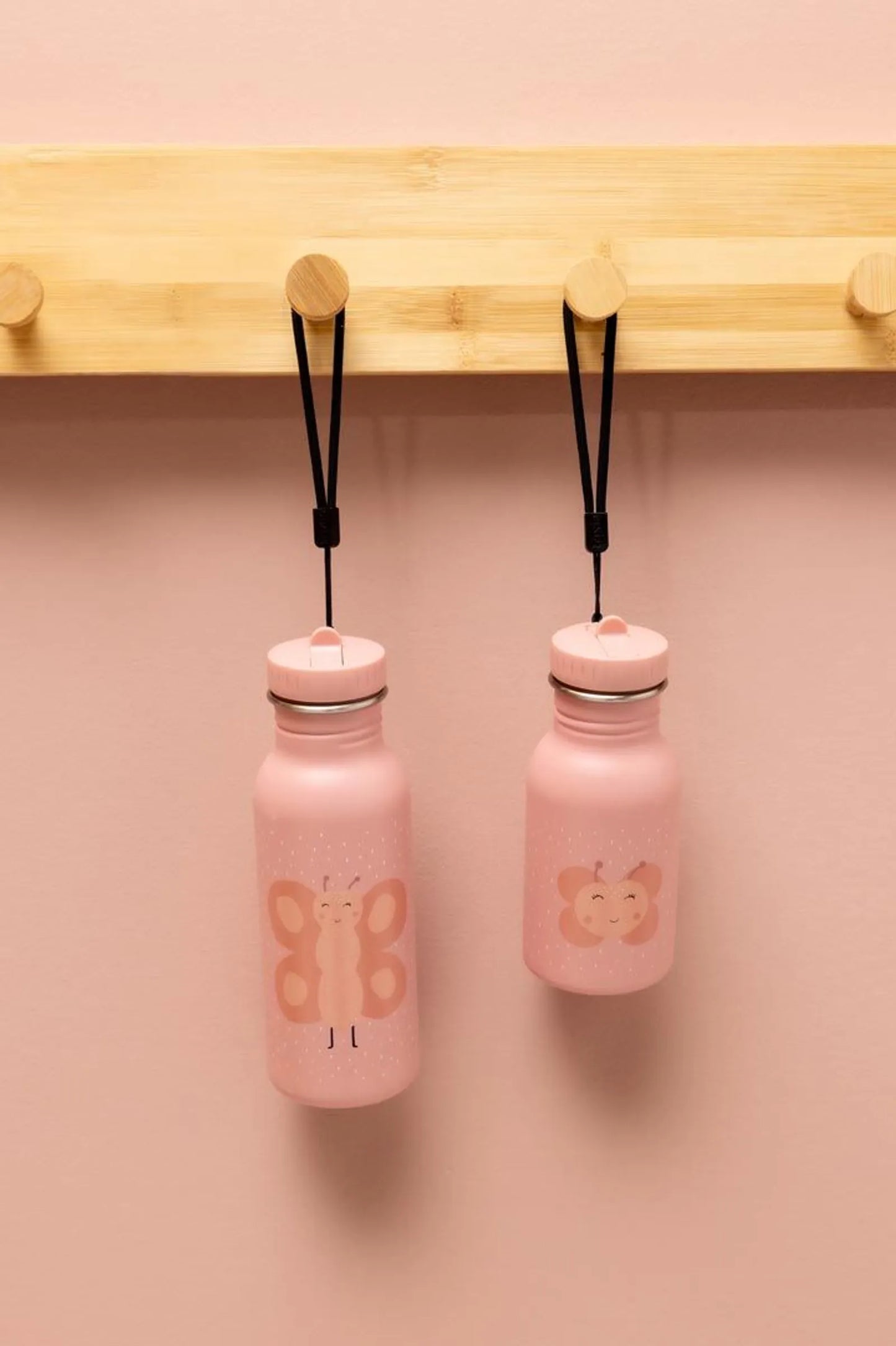 Trixie - Stainless Steel Water Bottle - Mrs. Butterfly - 500 ml