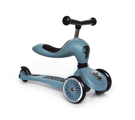 Scoot & Ride - 2-in-1 Scooter Highwaykick 1 - Steel