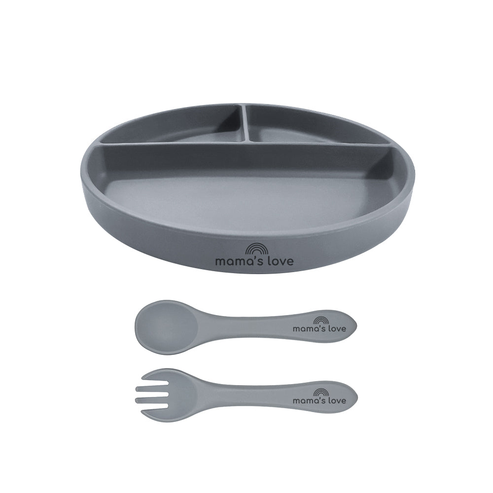 Scandinavian Round Suction Plate