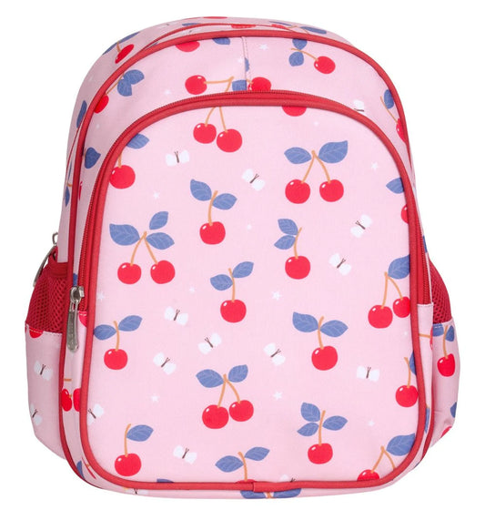 A little Lovely Company - Kids Backpack - Cherries - 12.6-Inch/32.5cm