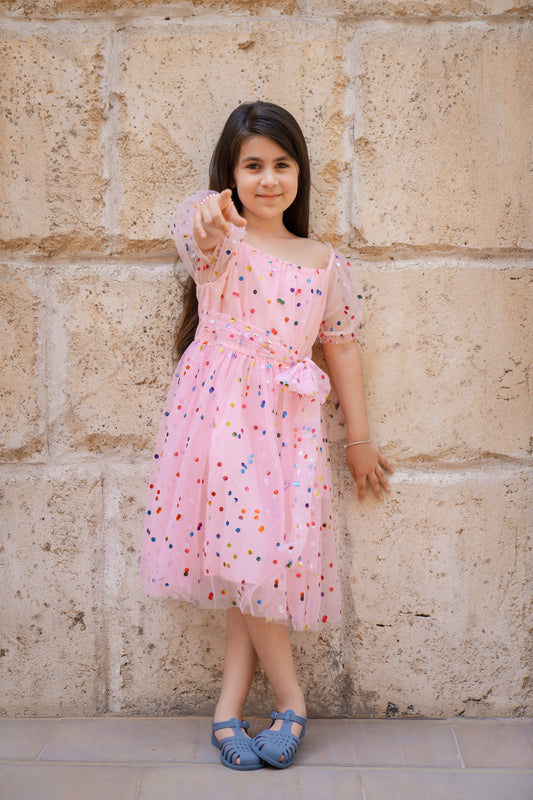 Feliz Dress - Pink