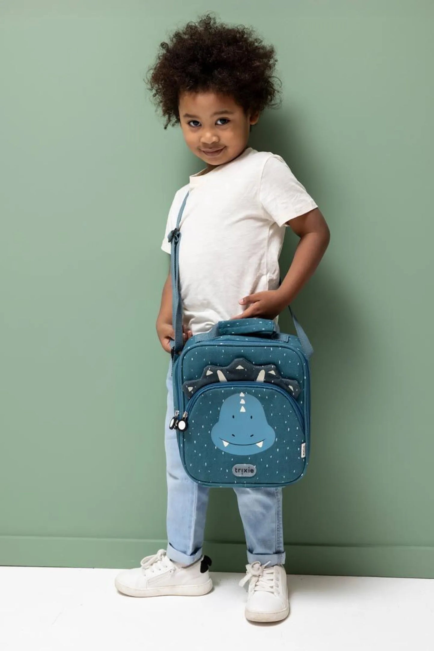Trixie - Insulated Lunch Bag - Mr. Triceratops