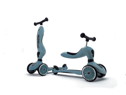 Scoot & Ride - 2-in-1 Scooter Highwaykick 1 - Steel