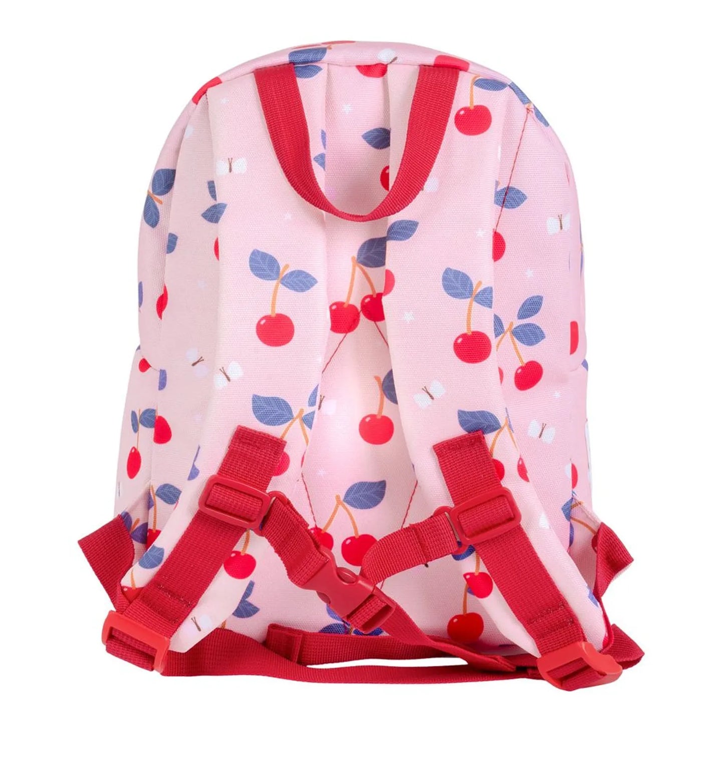 A little Lovely Company - Kids Little Backpack - Cherries - 11.8-Inch/30cm