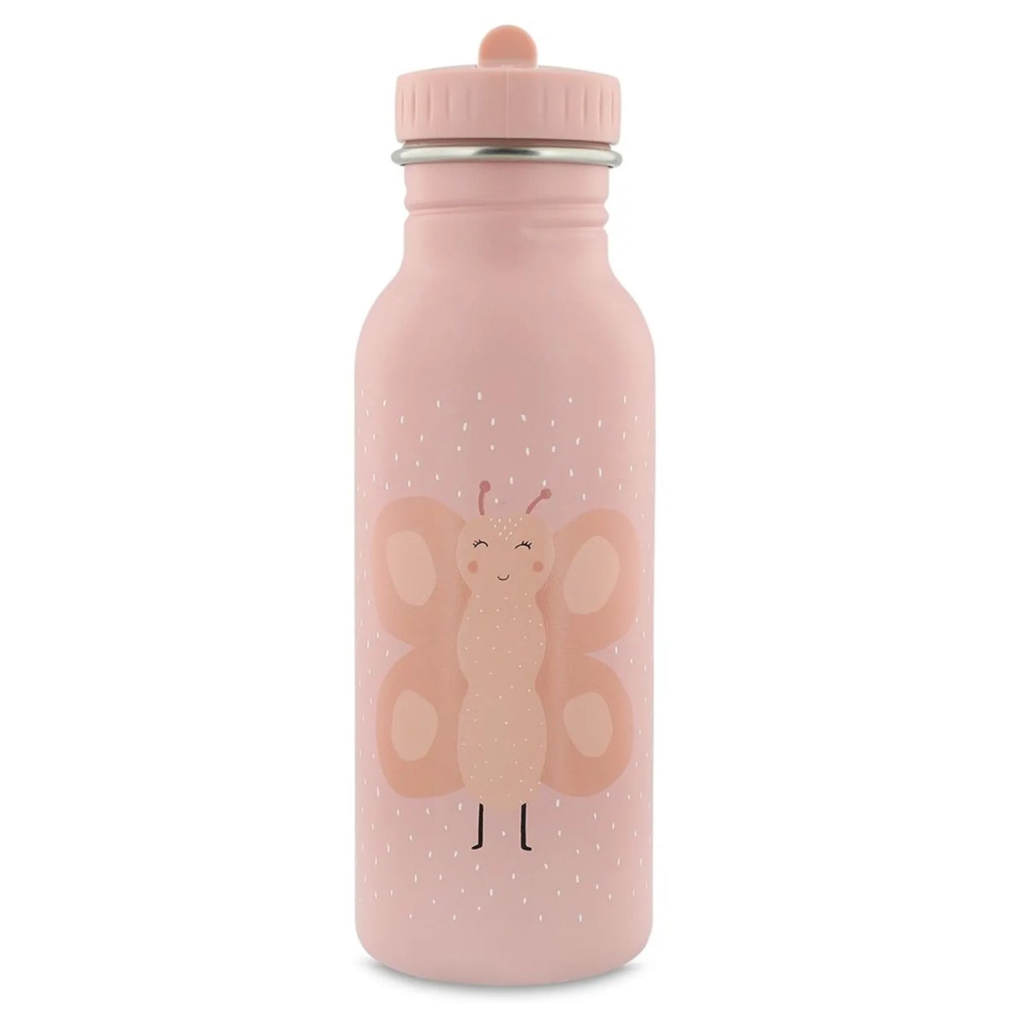 Trixie - Stainless Steel Water Bottle - Mrs. Butterfly - 500 ml