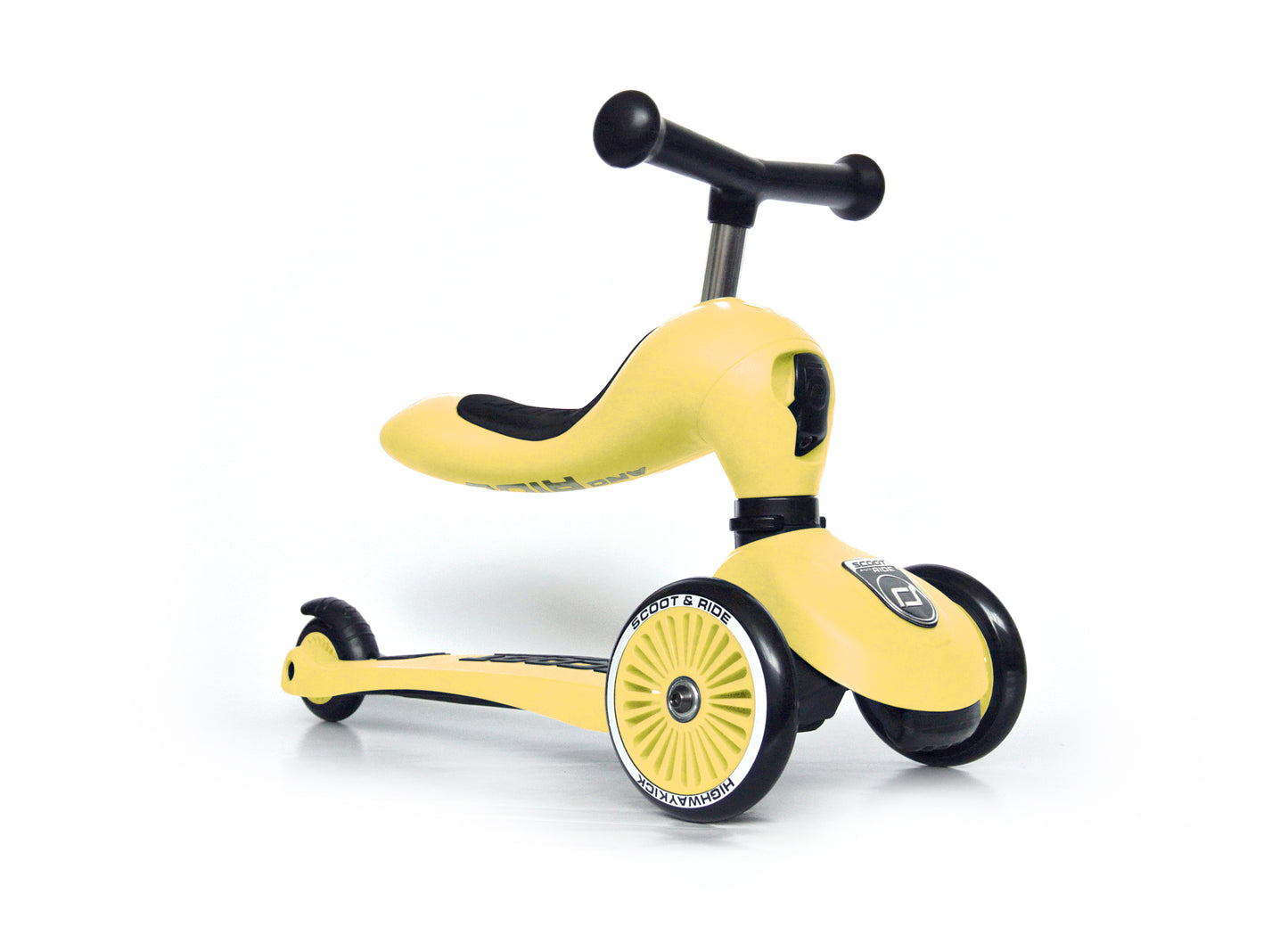 Scoot & Ride - 2-in-1 Scooter Highwaykick 1 - Lemon