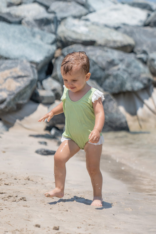 Girl UV Swimwear - Pistachio