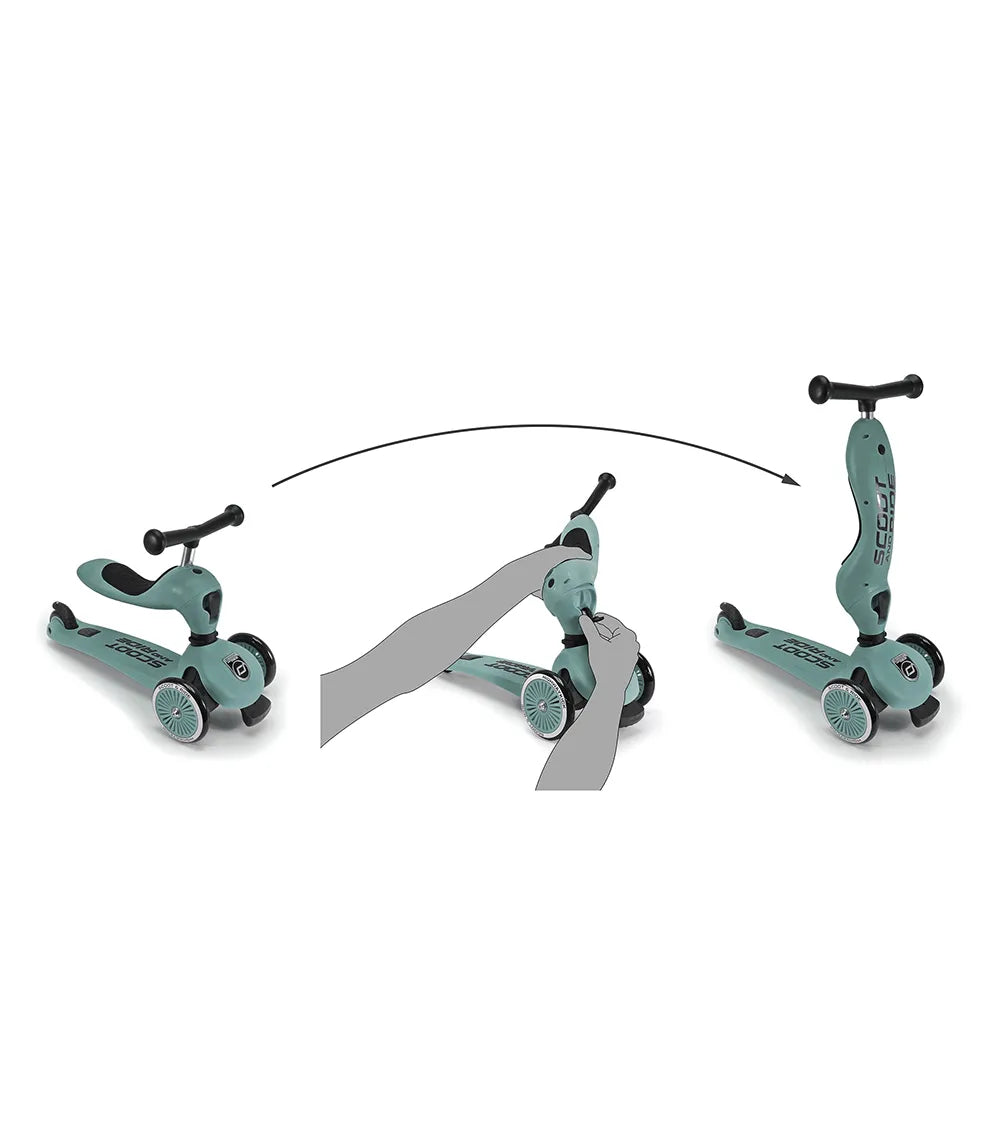 SCOOT & RIDE HighwayKick Scooter - Forest