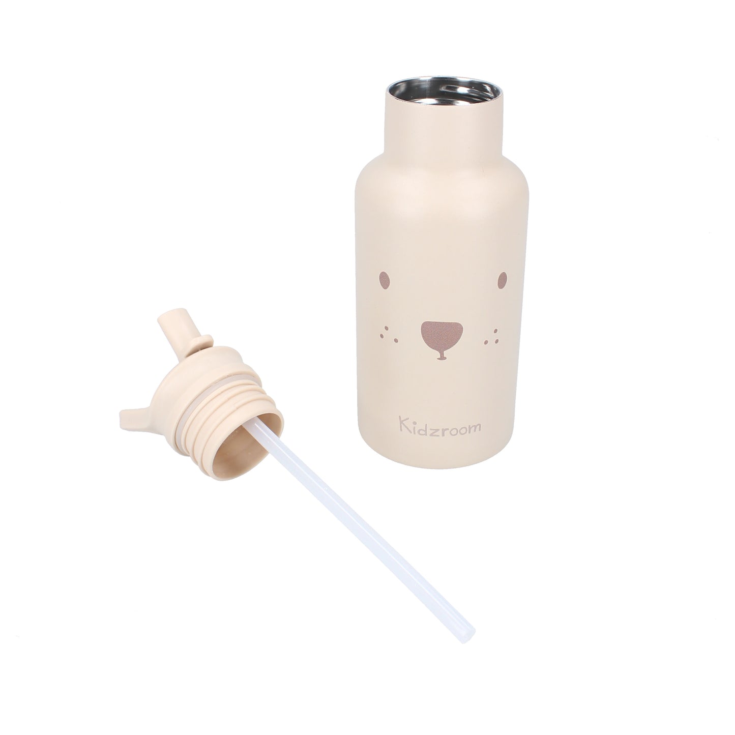 Drinking bottle 350ml Beary Excited - Beige