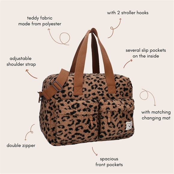 Diaper bag Carry Allure - Beige