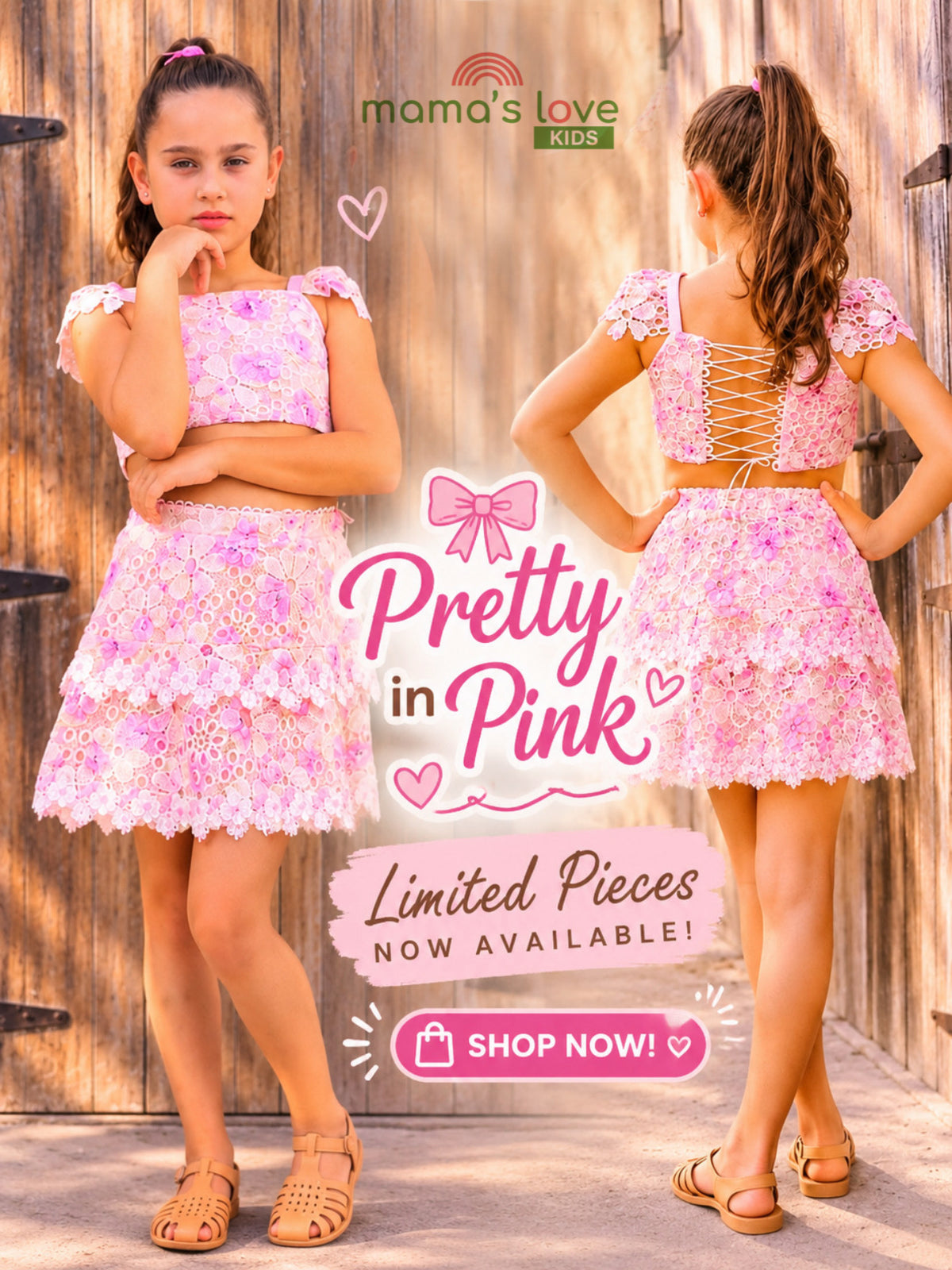 Party Lace Coord Set