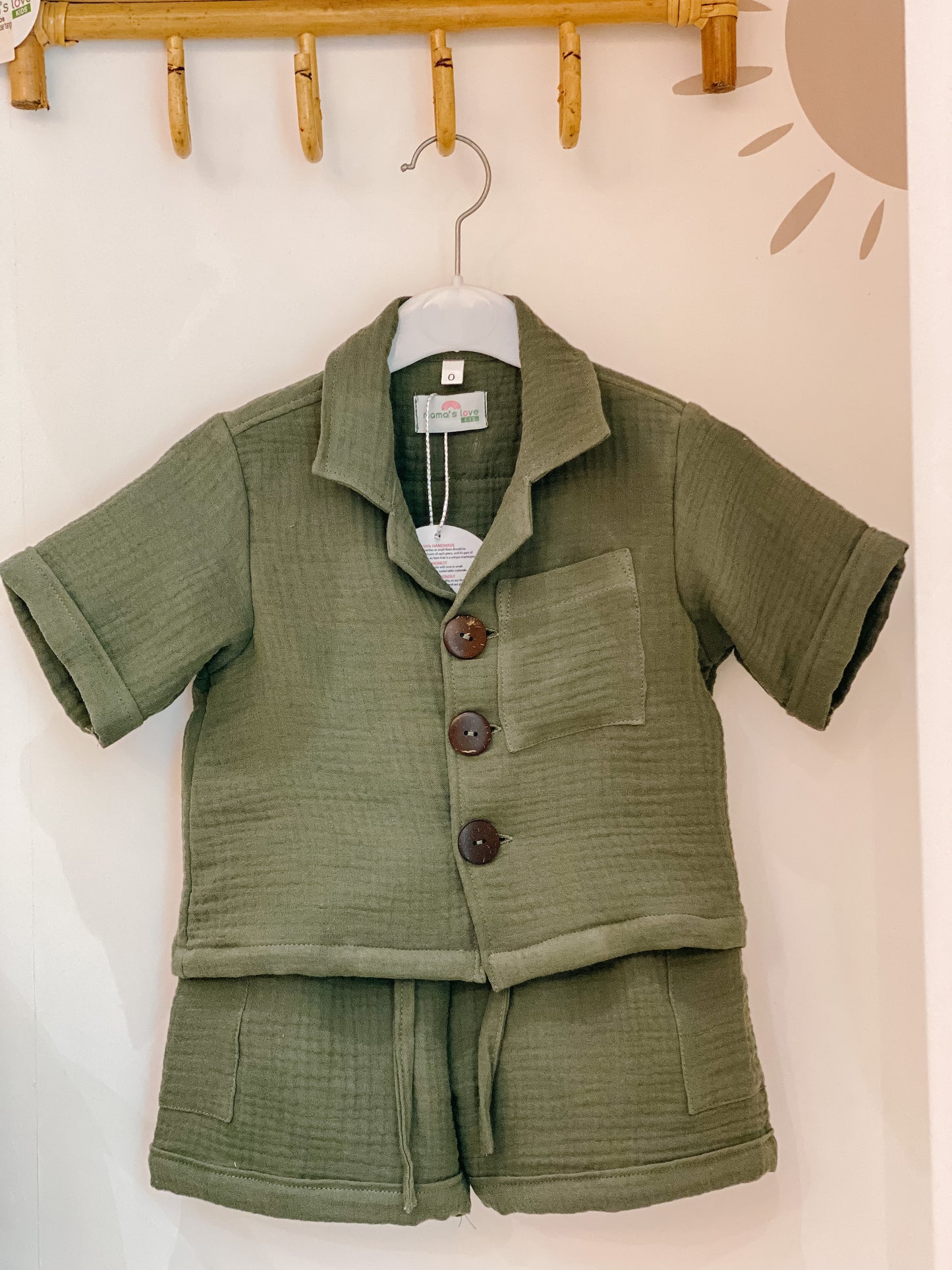 Dune Muslin Coord Set