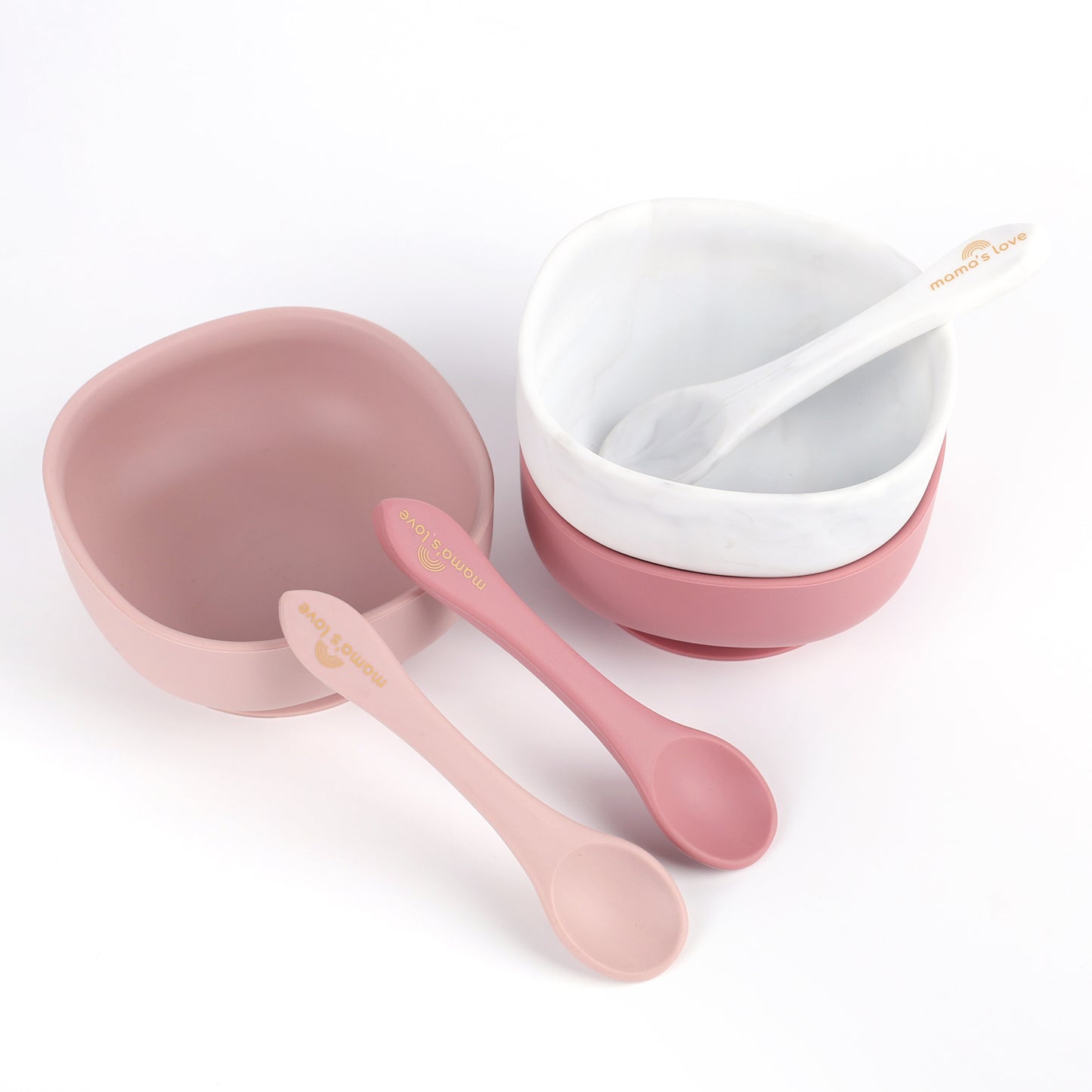 Silicone Square Suction Bowl