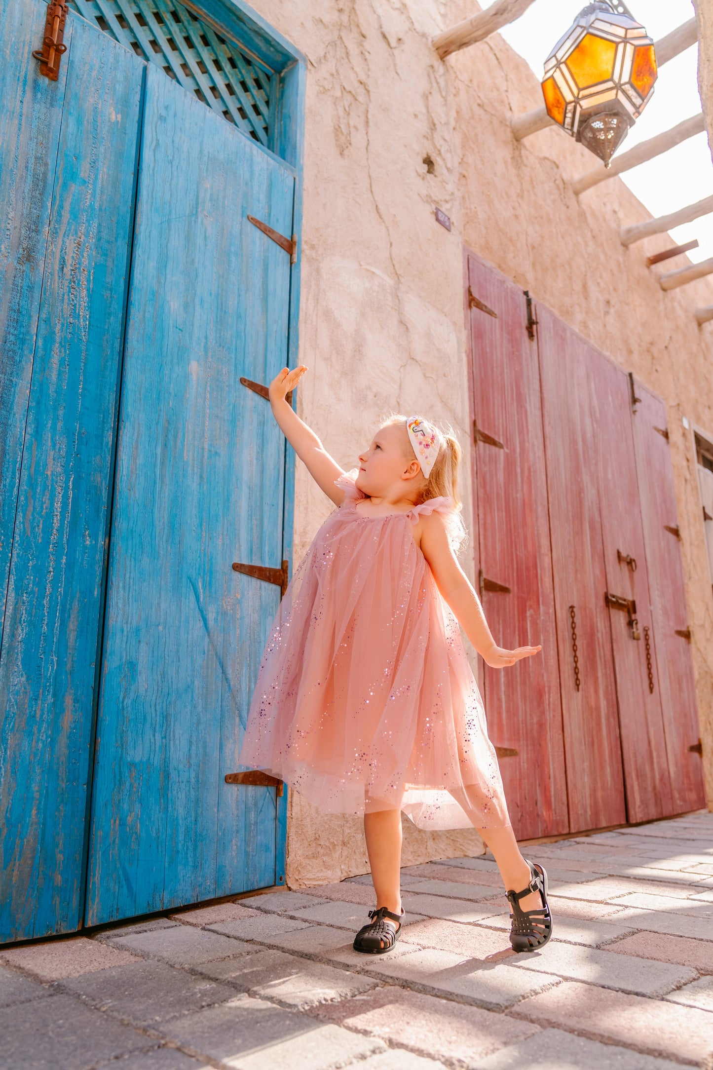Belle Dress - Blush Pink
