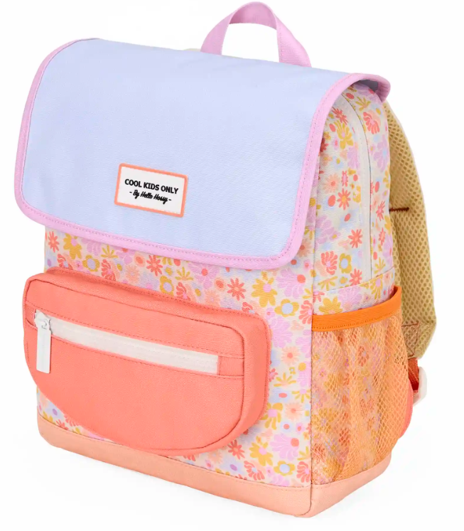 Hello  Hossy - Retro Flowers Backpack