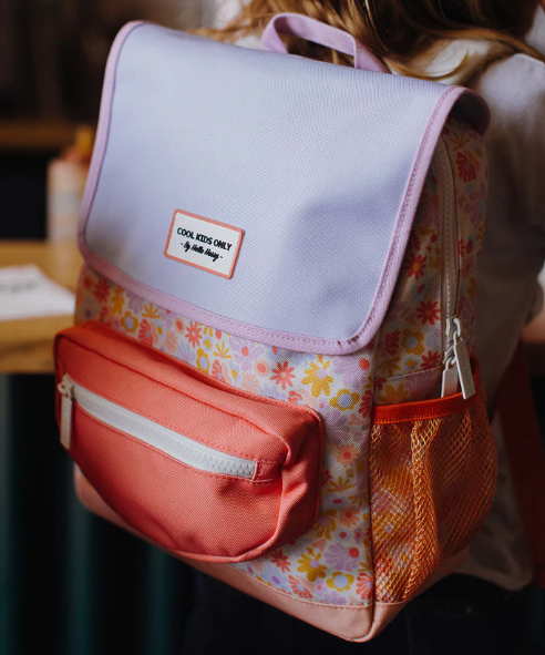 Hello  Hossy - Retro Flowers Backpack