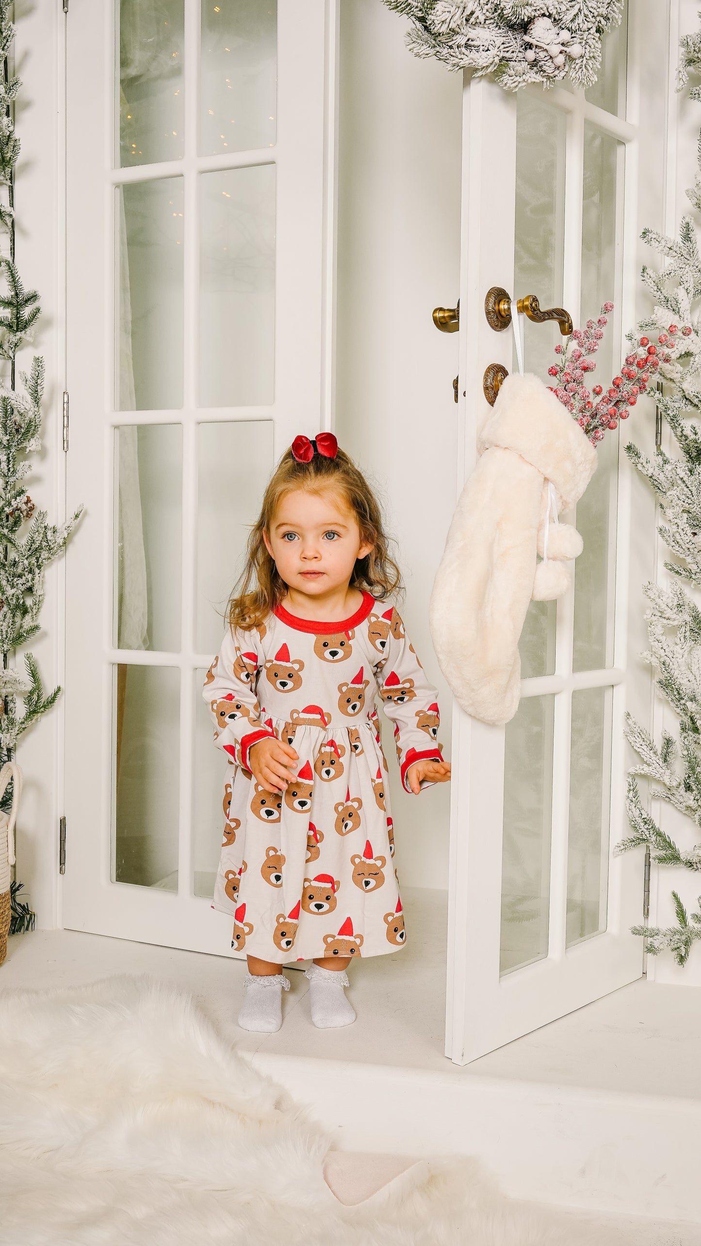 Santa Bear Dress